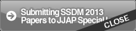 Submitting SSDM 2013 Papers to JJAP Special Issue