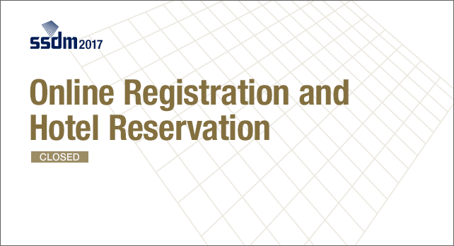 Online Registration and Hotel Reservation : Available Now