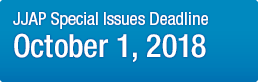 JJAP Special Issues Deadline : October 1, 2018