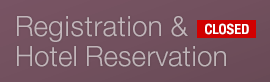 Online Registration and Hotel Reservation : CLOSED