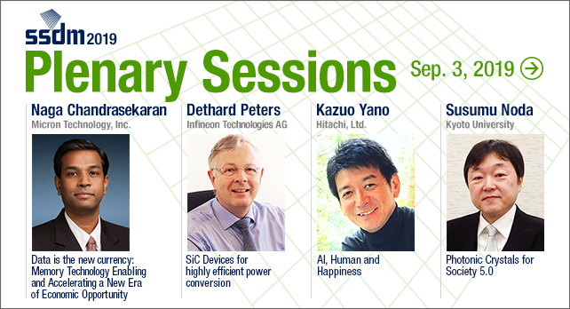 Plenary Sessions : September 3, 2019 / Nagoya, Japan
